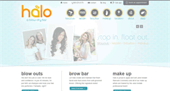 Desktop Screenshot of haloblowdrybar.com
